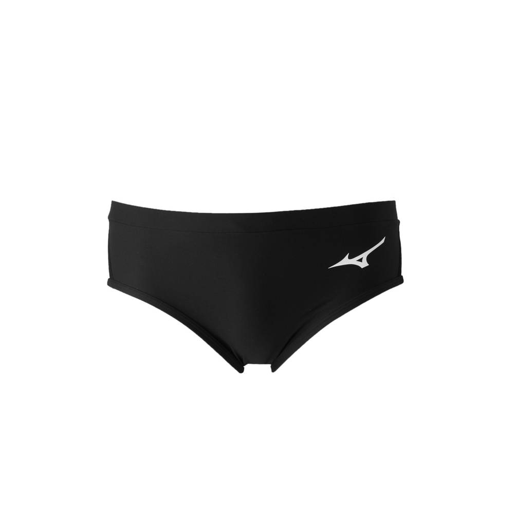 Mizuno Men's EXER Brief Swimsuit Black (570029-DVR)